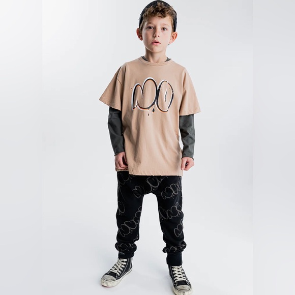 Nununu bubbly No t shirt in coffee - Picture 2 of 4